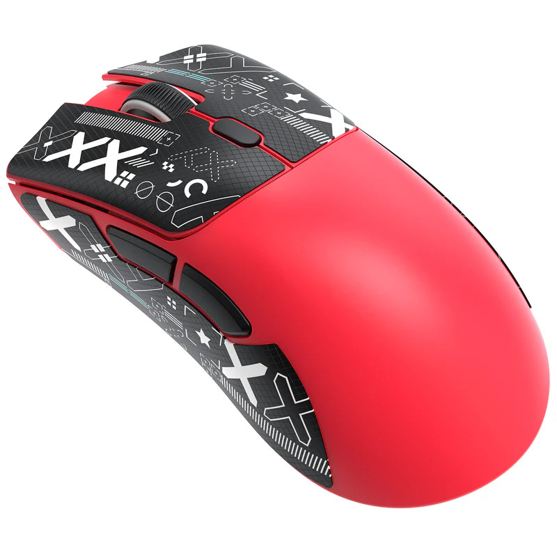 MOUSE GAMING ATTACK SHARK R1 WIRELESS RED